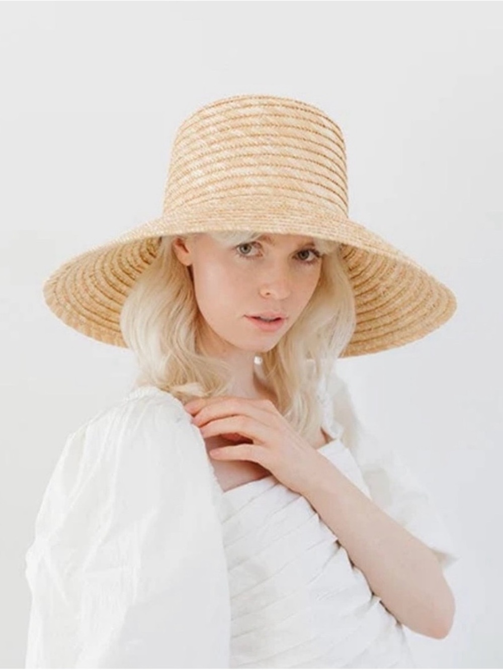 Gigi Pip Jolie Boater Hat